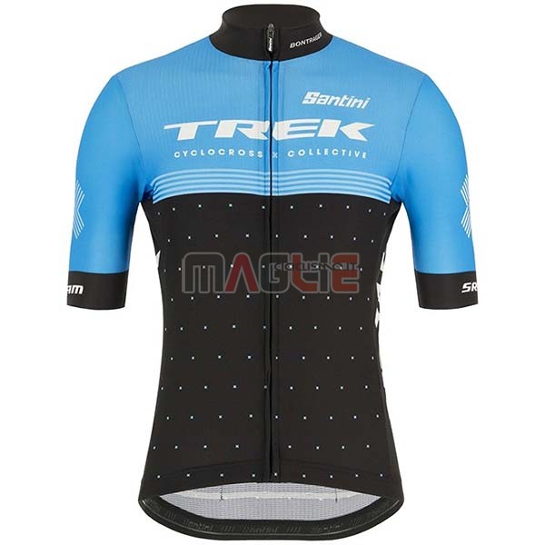 Maglia Trek Nero Manica Corta 2020 Blu